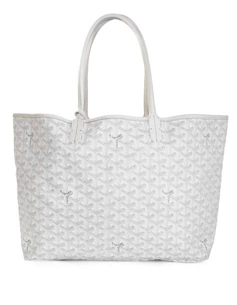 goyard pm white|goyard st louis pm bag.